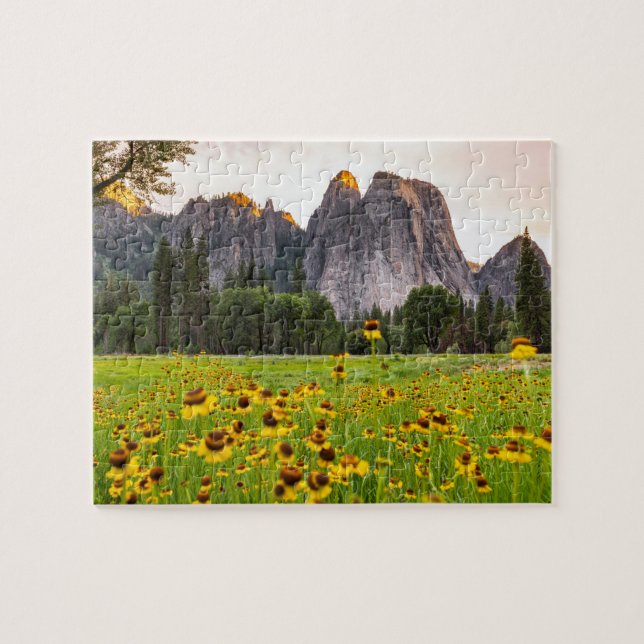 Yosemite Valley Wildflowers Puzzle (Horizontal)