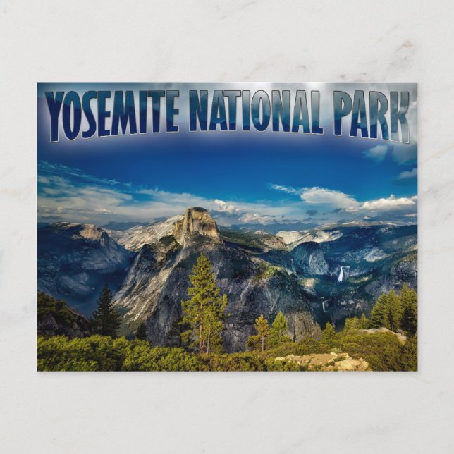Yosemite Valley Yosemite National Park Postcard (Front)