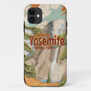 Yosemite Vintage Poster iPhone 11 Case