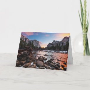 Yosemite's Gates of the Valley Card