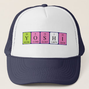 Yoshi periodic table name hat