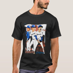 Yoshi Yamamoto Los Angeles D Baseball Players ML T-Shirt