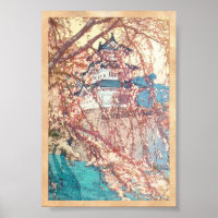 Yoshida Hiroshi Hirosaki Castle japan shin hanga