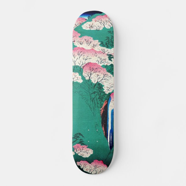 Yoshino Mountain Yamato Province Japan 1859 Skateboard (Front)