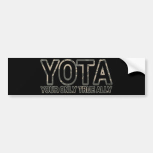 YOTA BUMPER STICKER
