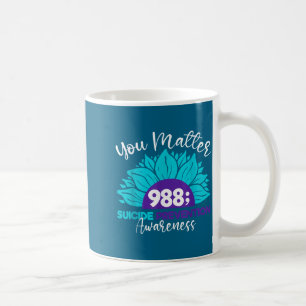 You 988 Suicide Prevention Awareness Coffee Mug