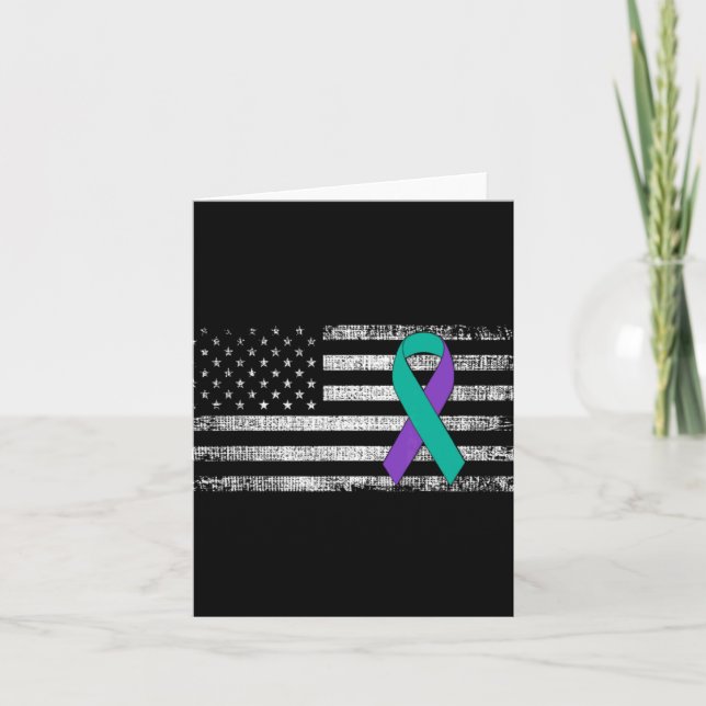 You 988 Suicide Prevention Awareness Women  Card (Front)