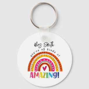 you all kinds of amazing teacher gift key ring