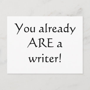 You Already are a Writer! Postcard