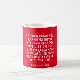 YOU AND I ARE ONE COFFEE MUG