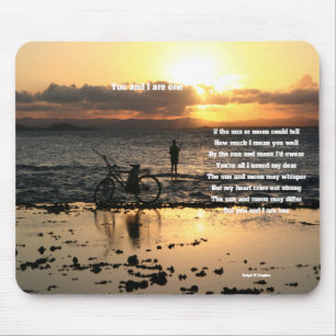 You and I are one Mouse Pad