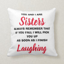 You and I Are Sisters Funny Novelty Gift