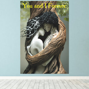 You and I Forever Canvas Print