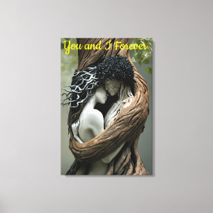 You and I, Forever Canvas Print