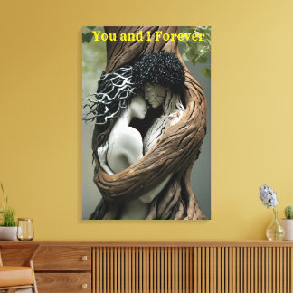 You and I Forever Canvas Print