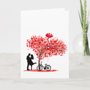 You and Me, and Cupid Personalized Folded Card