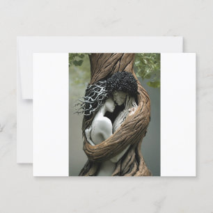 You and me forever postcard