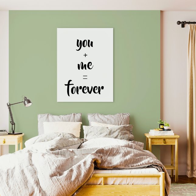 You and Me Forever Quote Wall Art (Creator Uploaded)