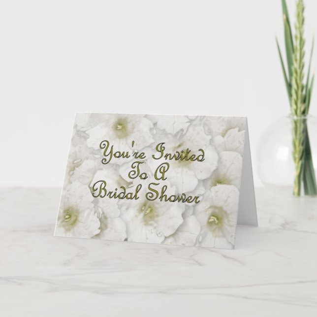 You're Invited To A Bridal Shower Invitation (Front)