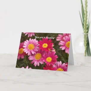 You are a blessing thank you card