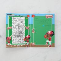 You Are A-Maze-ing Black Girls Softball Birthday