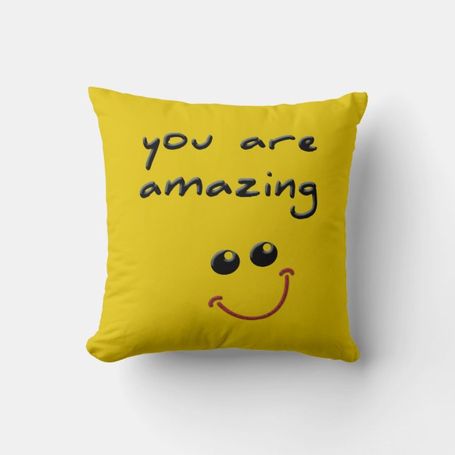 You are amazing! - pillow (Front)