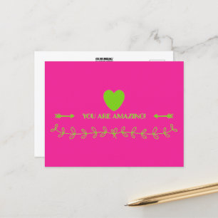 You Are Amazing! Postcard