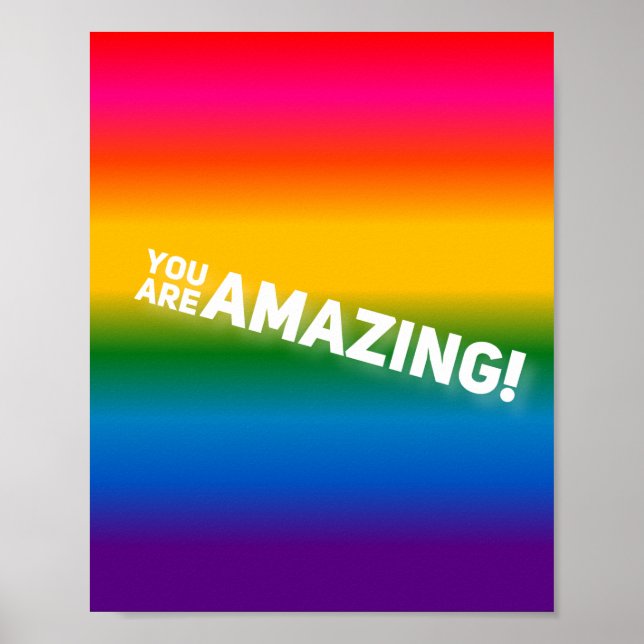 You Are Amazing!    Poster (Front)