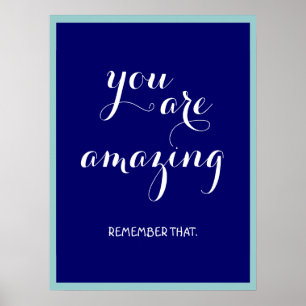 You are Amazing Poster
