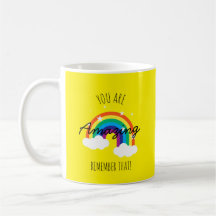You Are Amazing - Yellow Mug