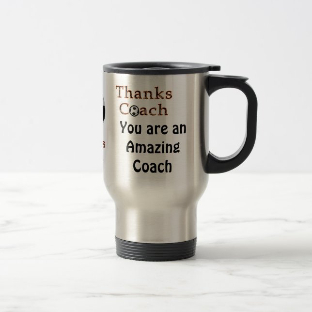 You are an Amazing Coach Customisable Soccer Mug (Right)