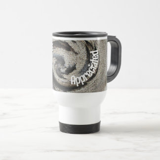 You Are Appreciated Rustic Brown Mosaic Employee Travel Mug