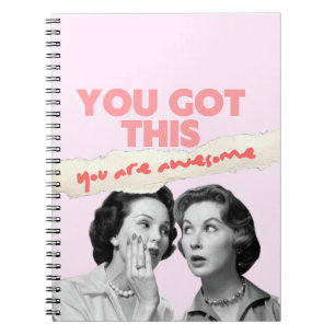 You are Awesome Pink Notebook