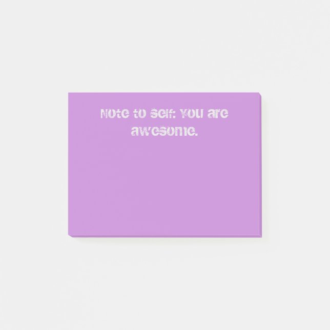 You Are Awesome Post-it Notes (Front)