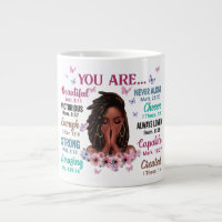 You are beautiful never alone praying christian wo