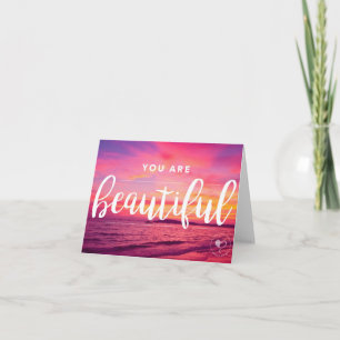 You are Beautiful Notecard w. Envelope