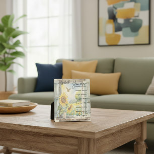 You are: Beautiful, scriptures personalised Plaque