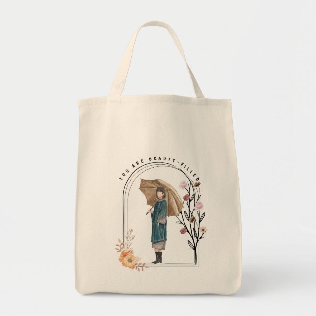You Are Beauty-Filled Tote Bag (Front)