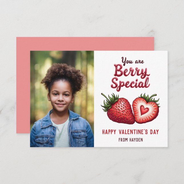 You are Berry Special Classroom Photo Card (Front/Back)