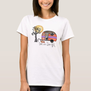 You Are Boo-tiful – Camper Van with Spooky Tree T-Shirt