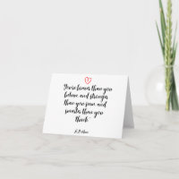 You are braver than you believe...