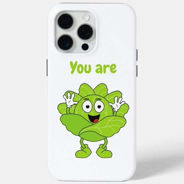 you are cabbage Case-Mate iPhone case (Back)