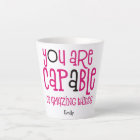 You are Capable of Amazing Things Typography Pink