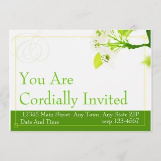 YOU ARE CORDIALLY INVITED INVITATION
