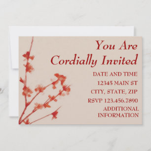 YOU ARE CORDIALLY INVITED INVITATION