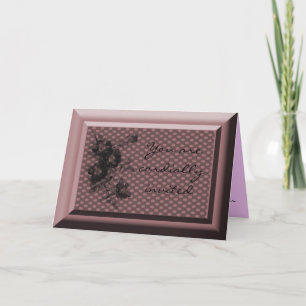 You are cordially invited invitation