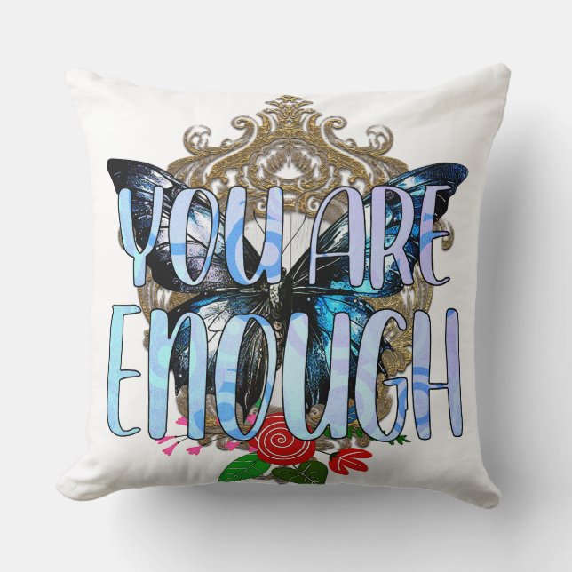You Are Enough Cushion (Front)