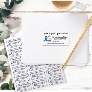 "You Are Enough" Healing Hope Minimalist Quote Label