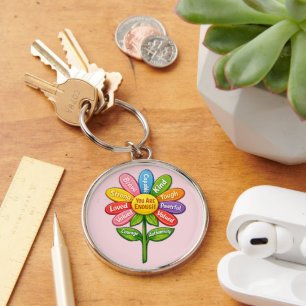 You Are Enough Key Ring