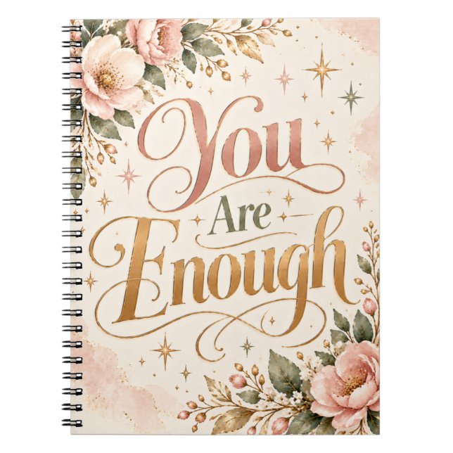 You Are Enough Notebook (Front)